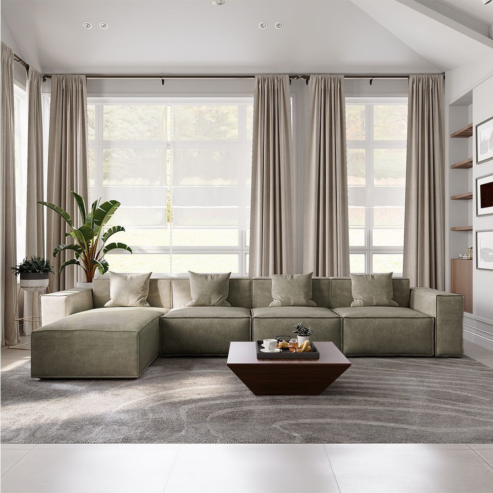 Metro Four Seater Chaise Lounge