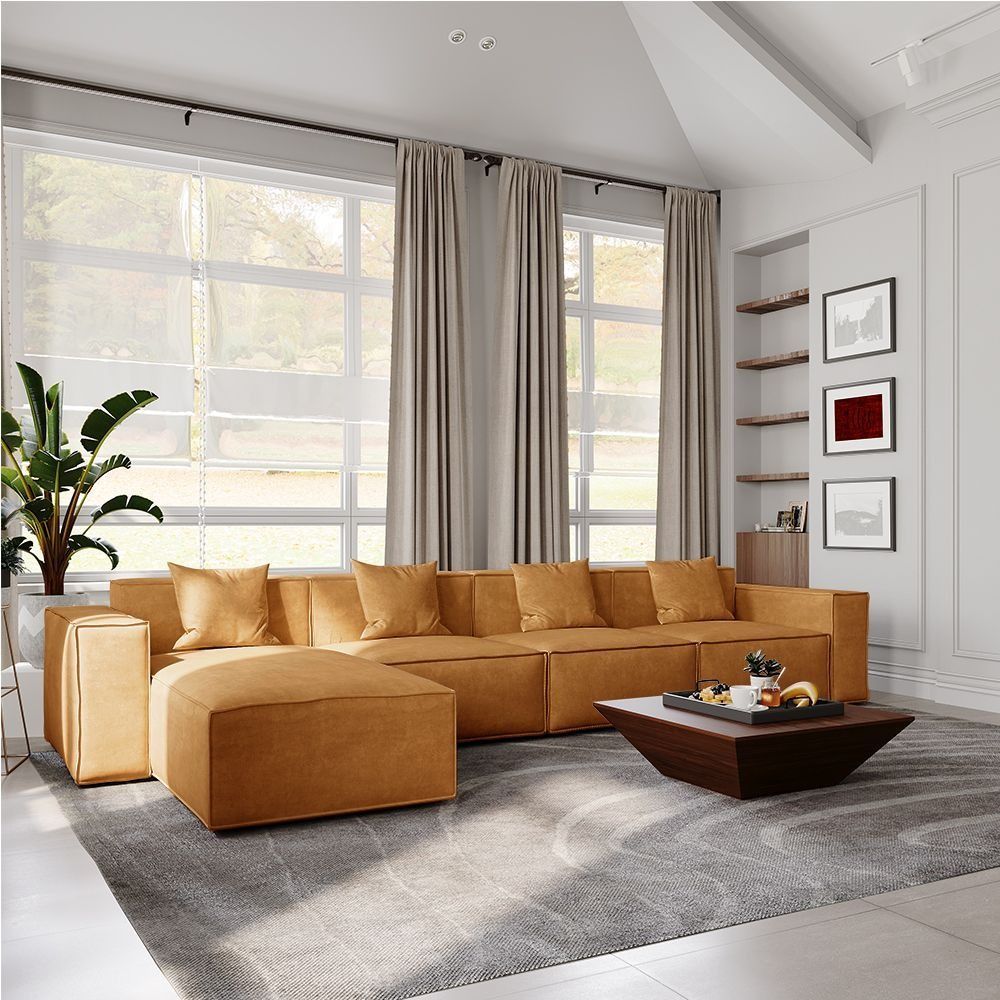 Metro Four Seater Chaise Lounge