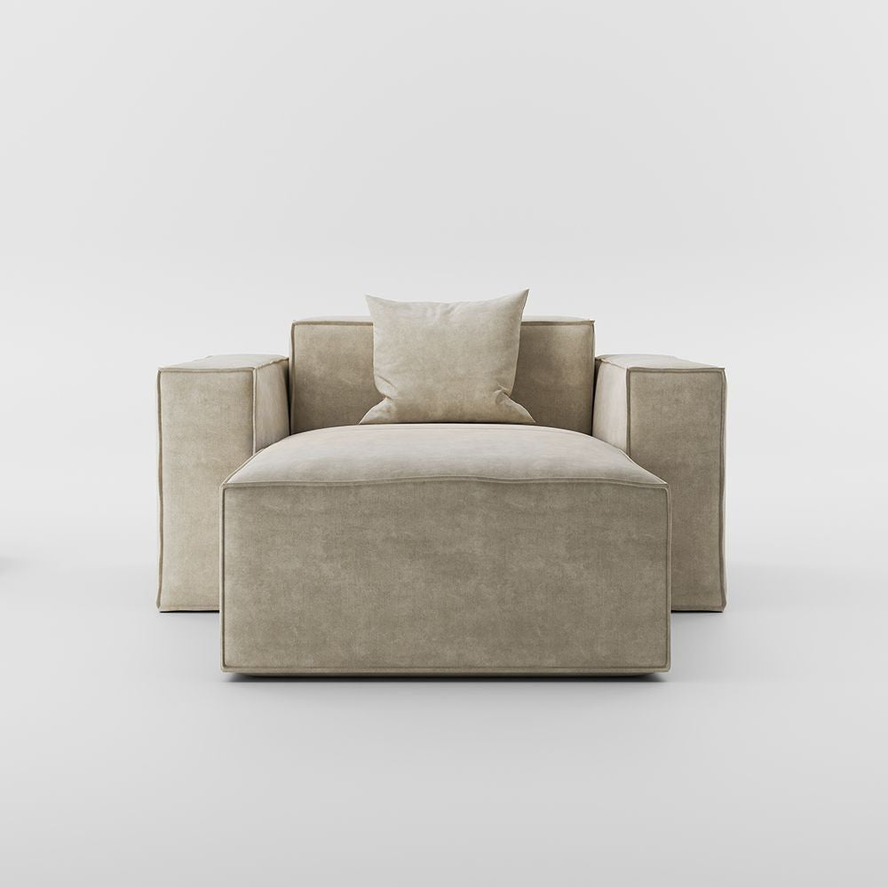 Metro Chaise Lounge Armchair