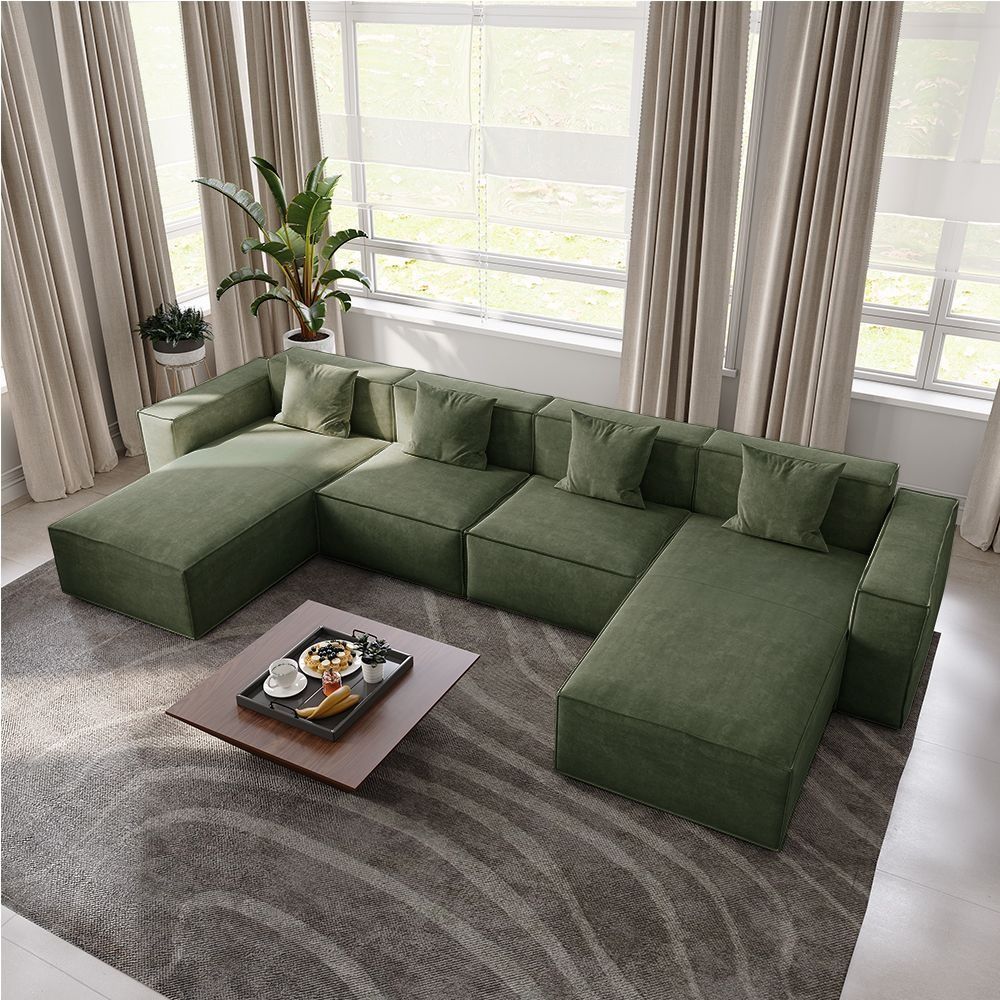 Metro Four Seater Chaise Lounge U Shape