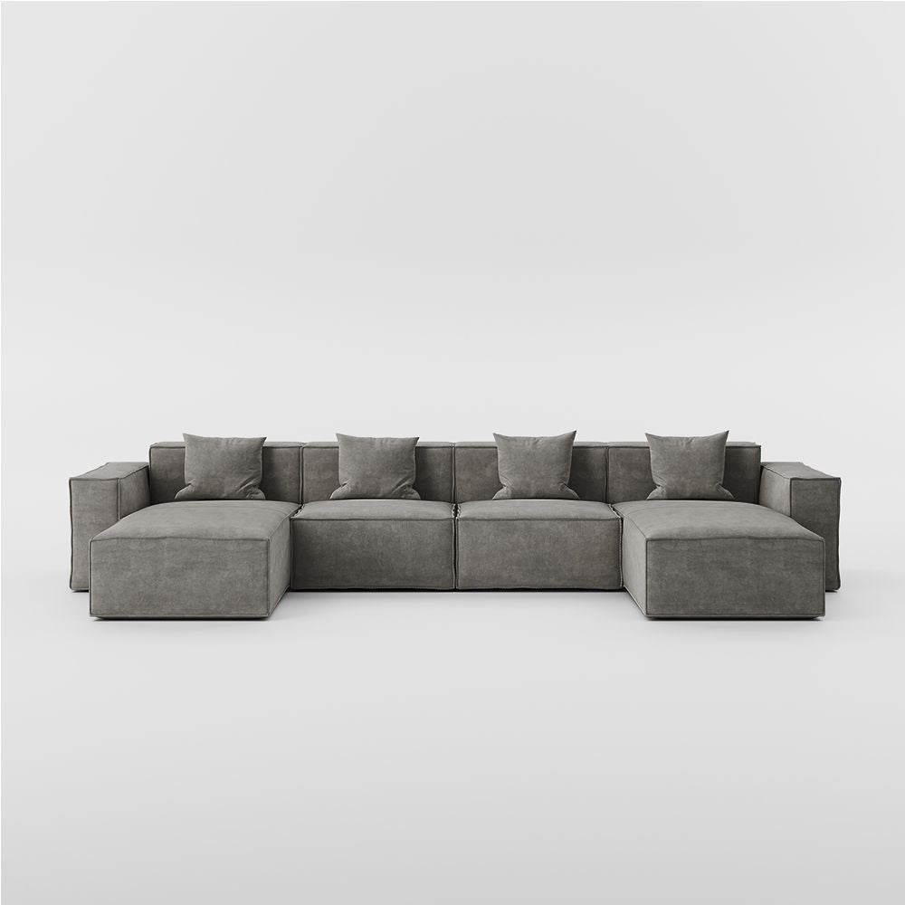 Metro Four Seater Chaise Lounge U Shape