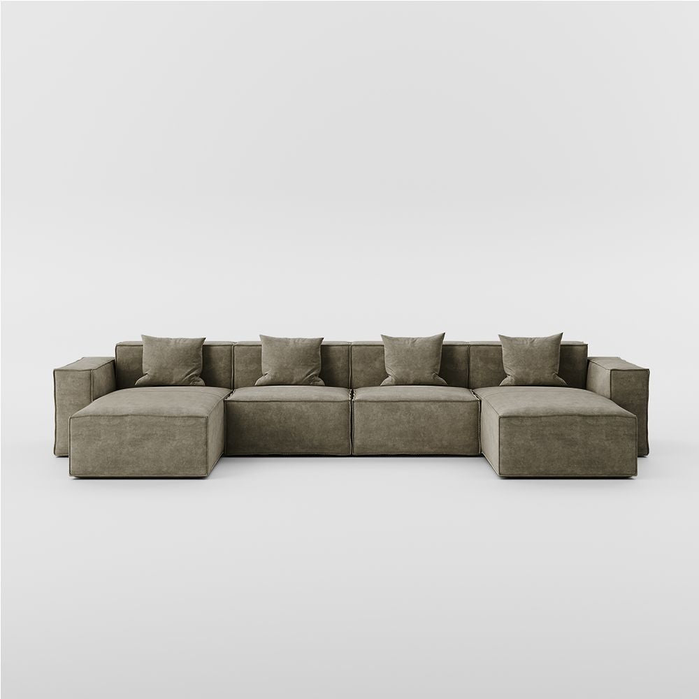 Metro Four Seater Chaise Lounge U Shape