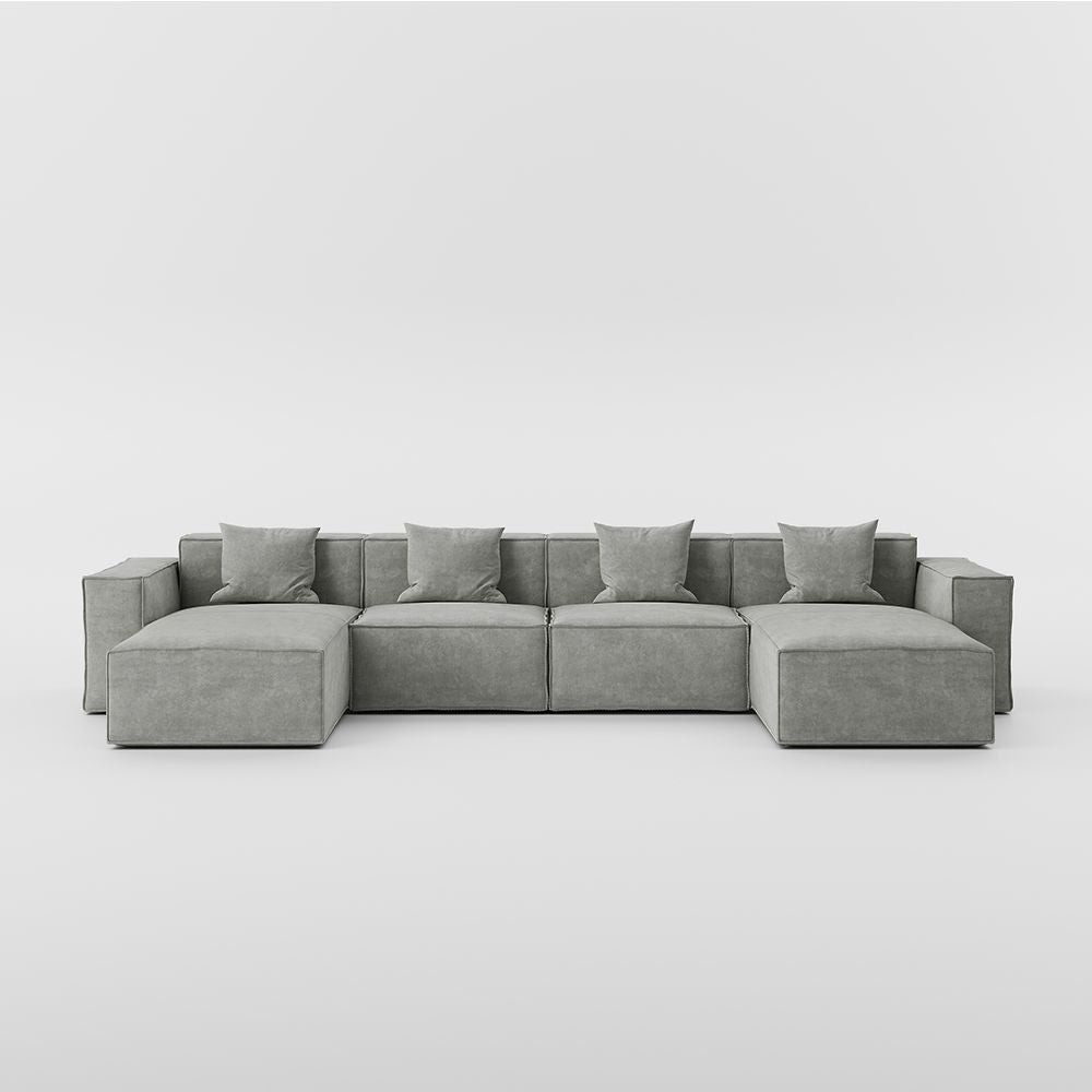 Metro Four Seater Chaise Lounge U Shape