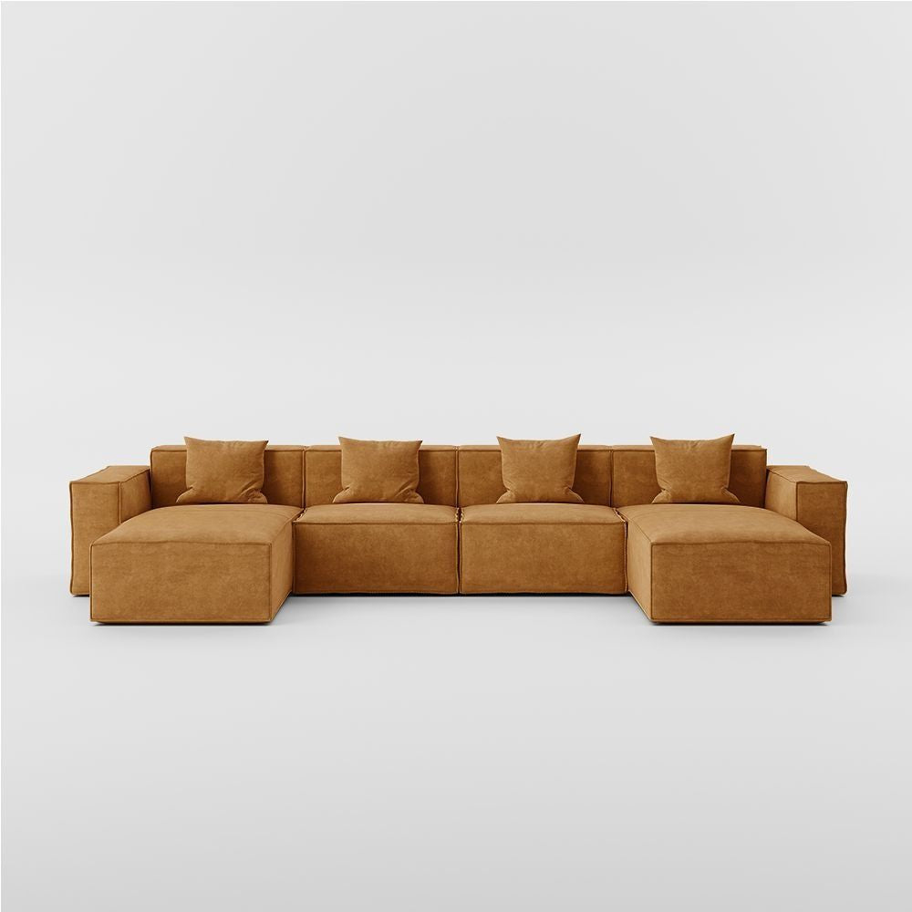 Metro Four Seater Chaise Lounge U Shape