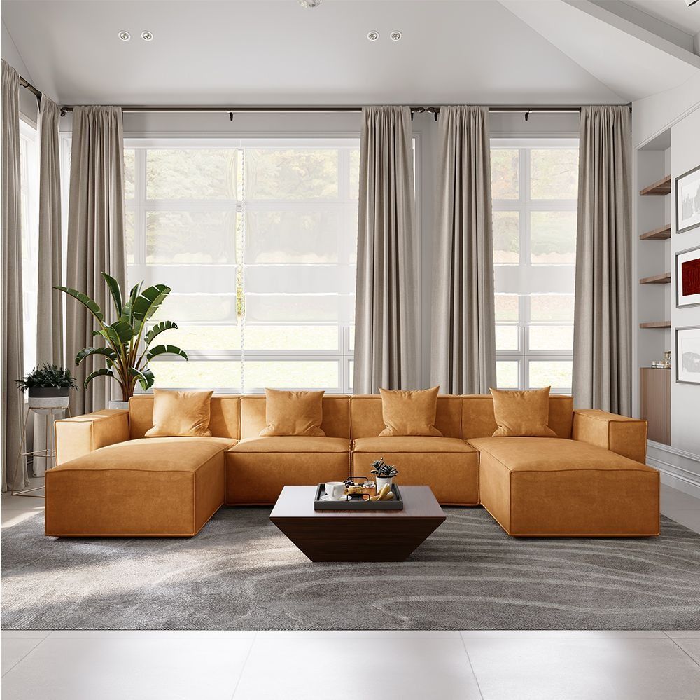 Metro Four Seater Chaise Lounge U Shape