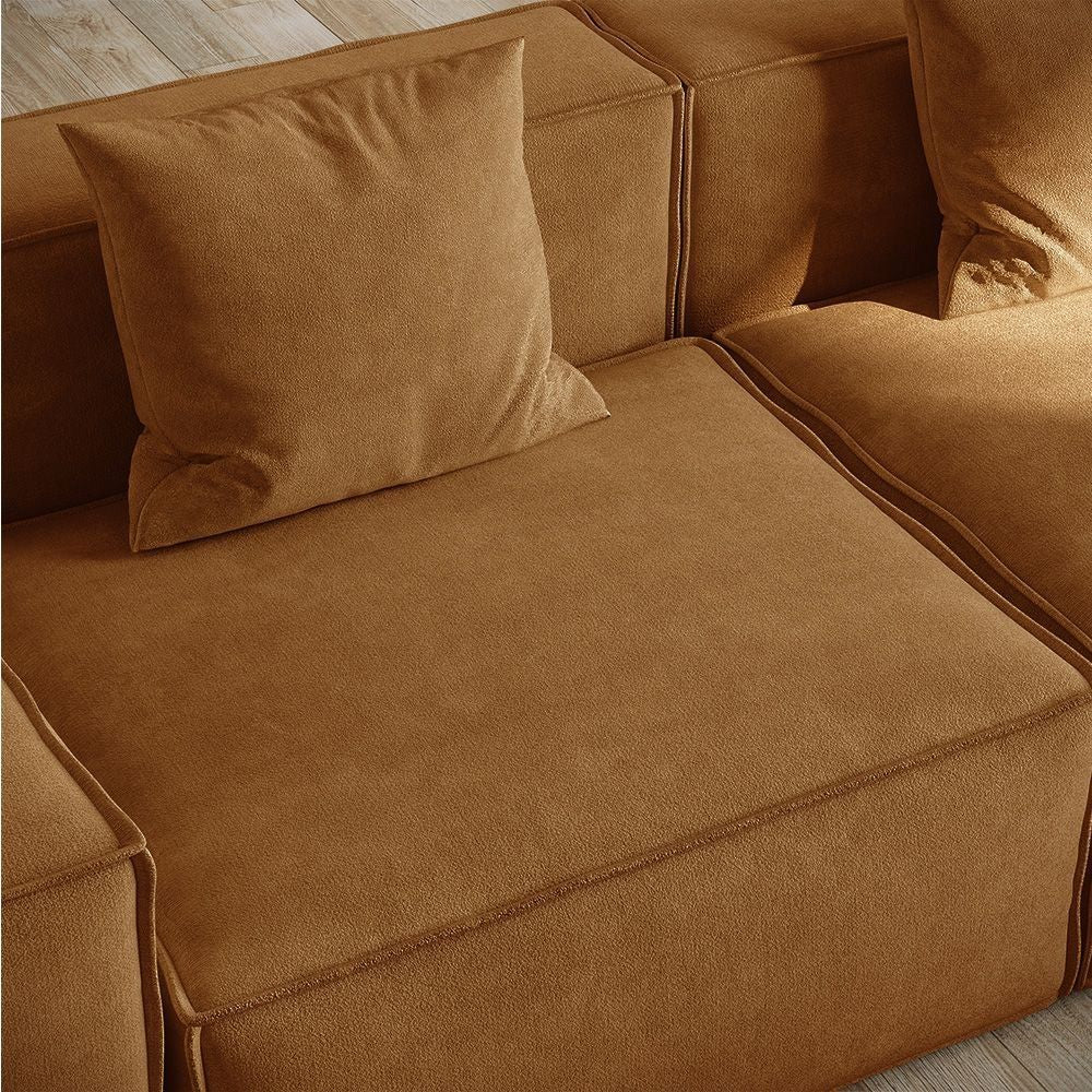 Metro Four Seater L Shape with Ottoman