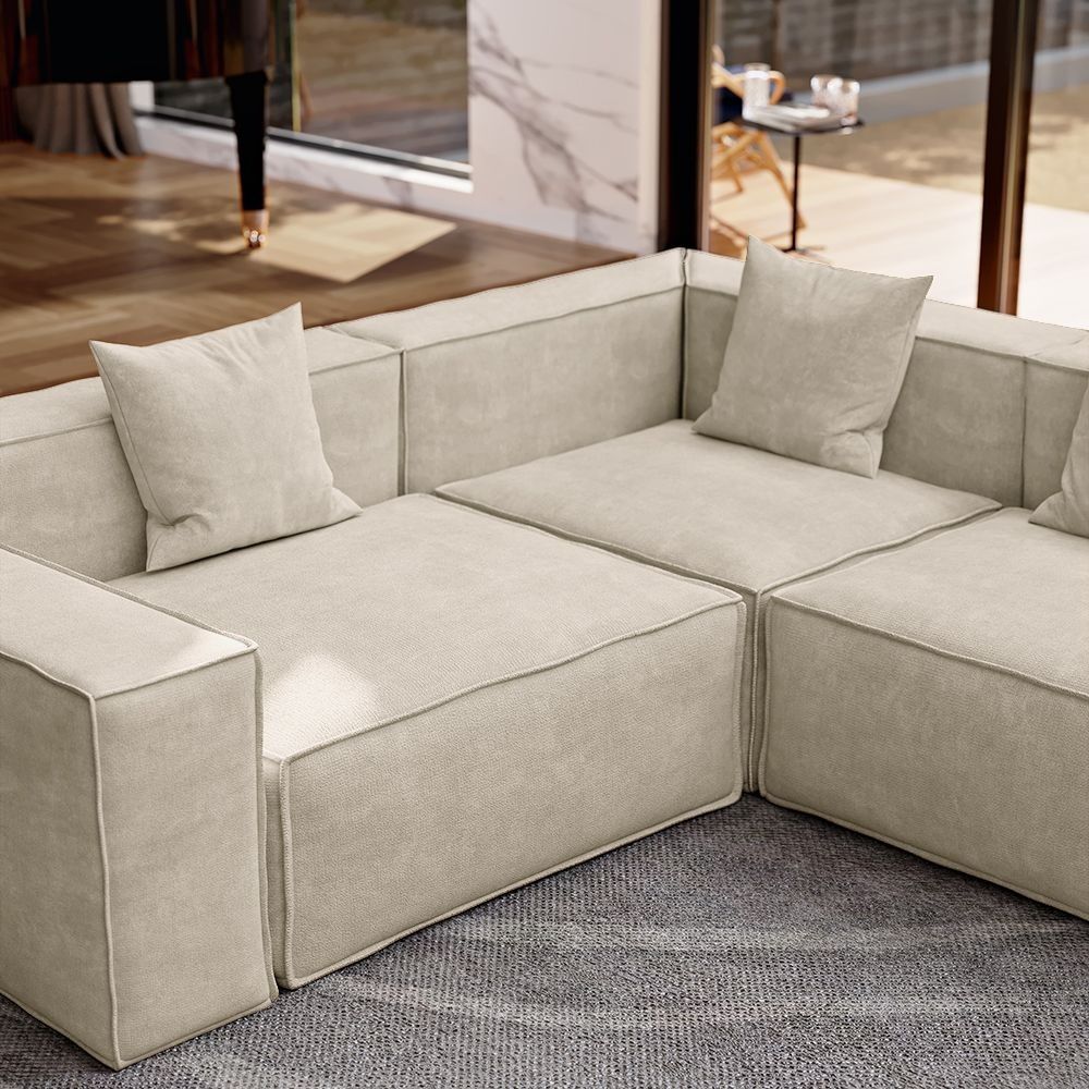 Metro Five Seater L Shape