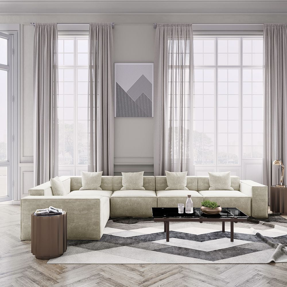 Metro Five Seater L Shape