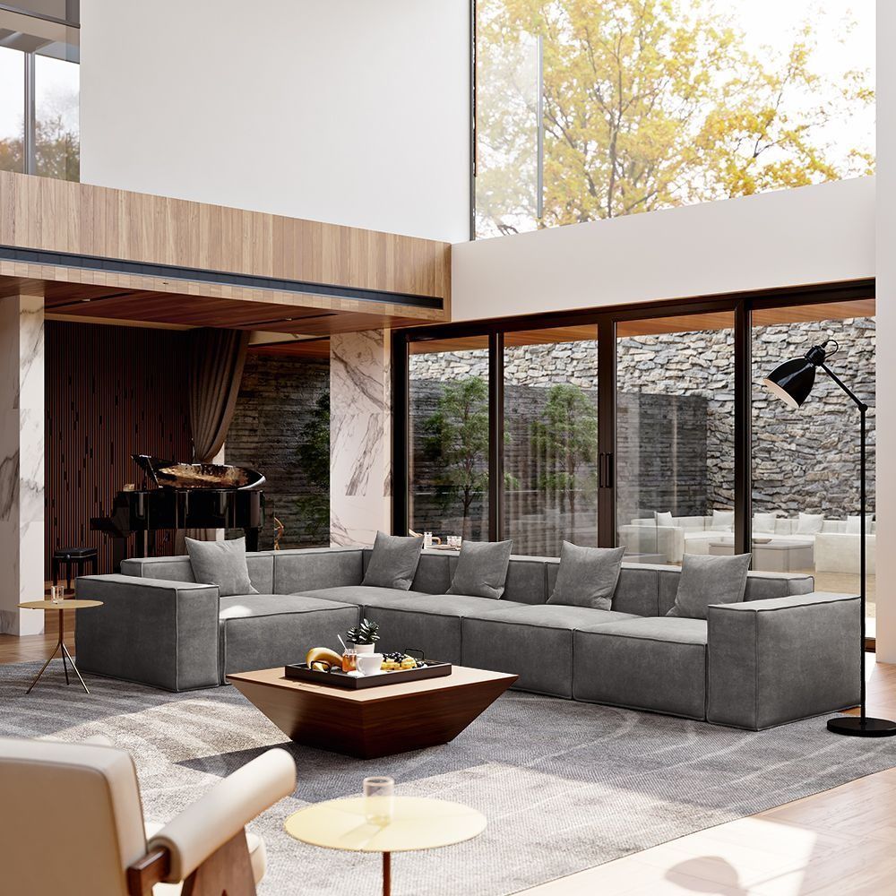 Metro Five Seater L Shape