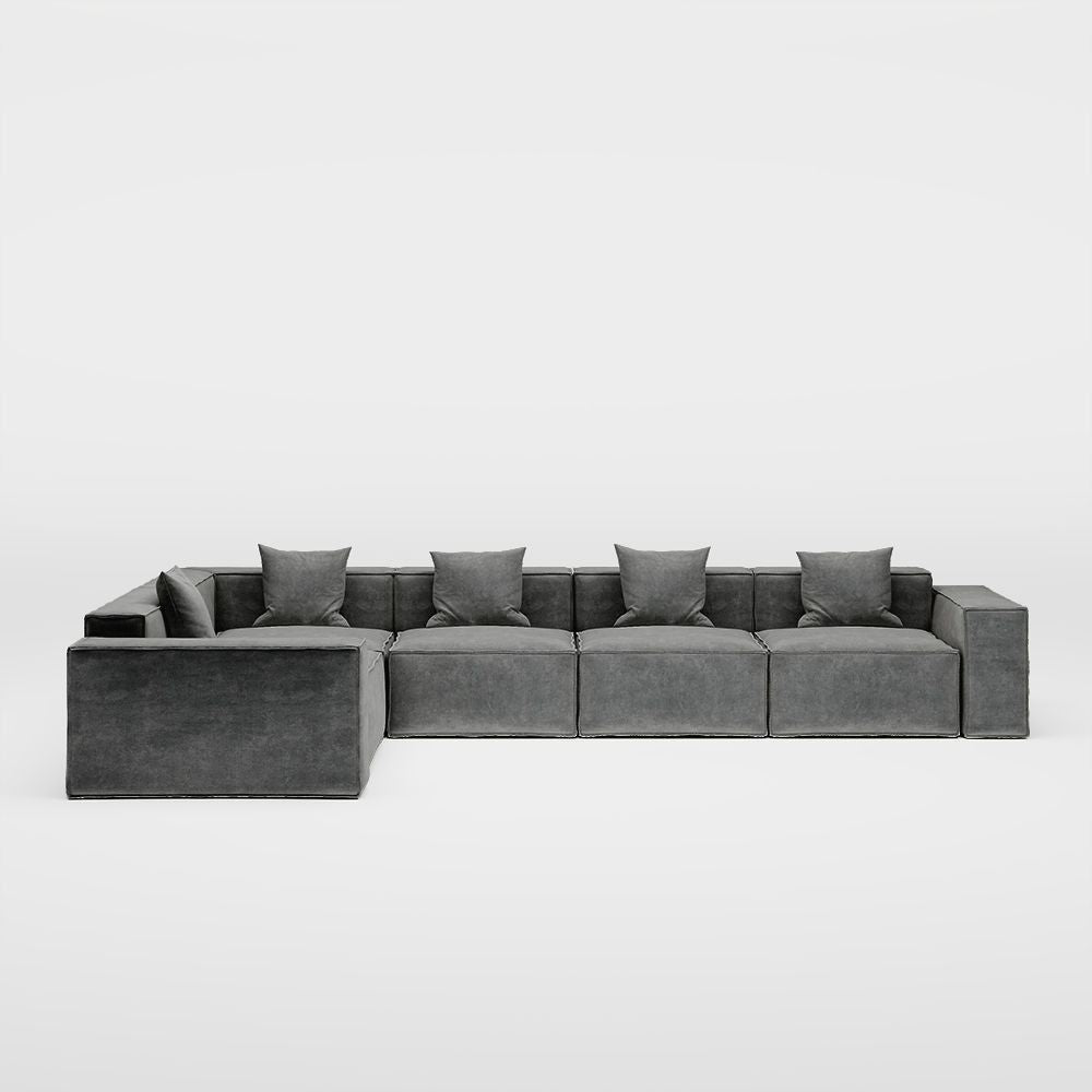 Metro Five Seater L Shape