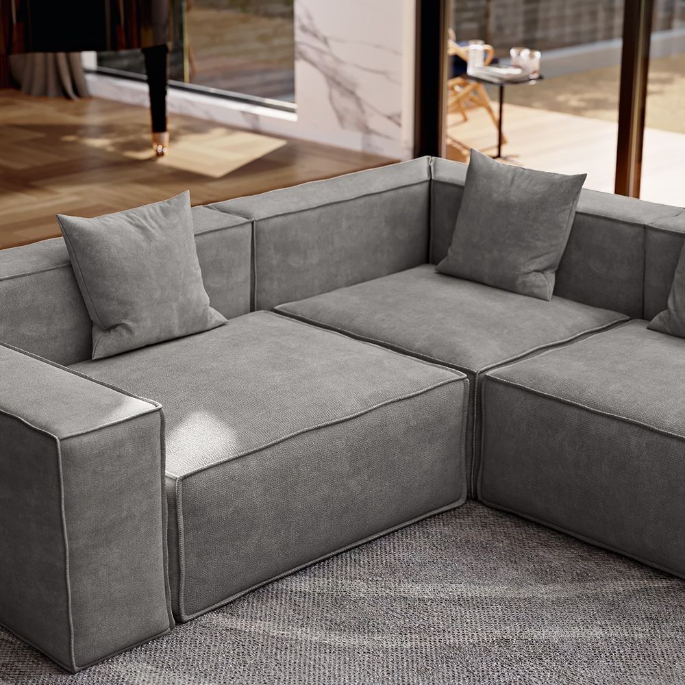 Metro Five Seater L Shape