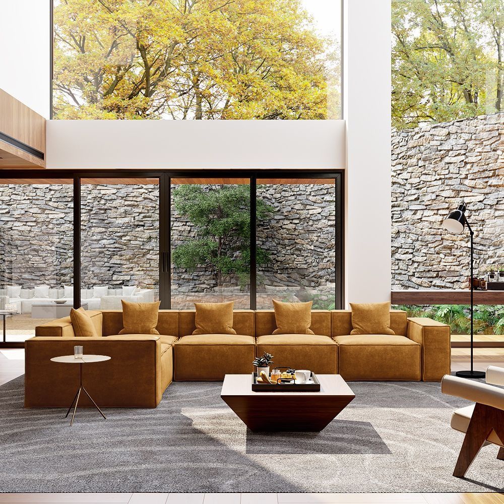 Metro Five Seater L Shape