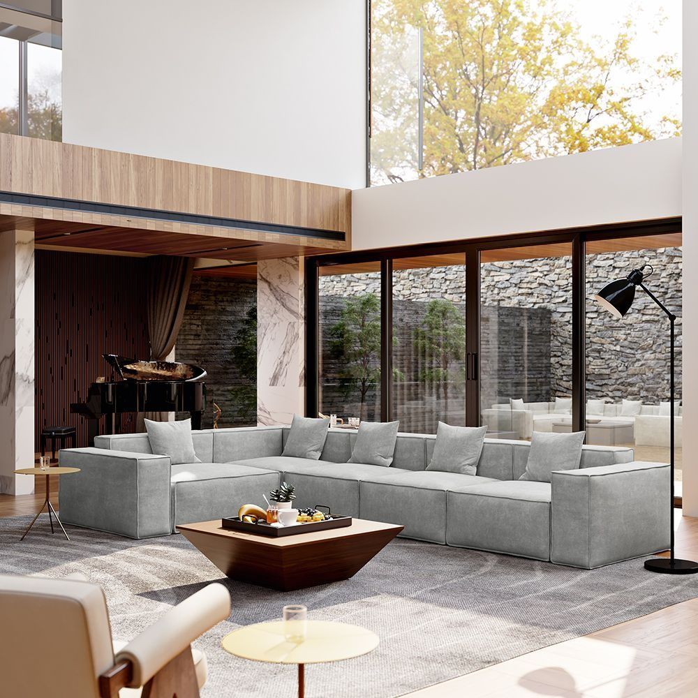 Metro Five Seater L Shape