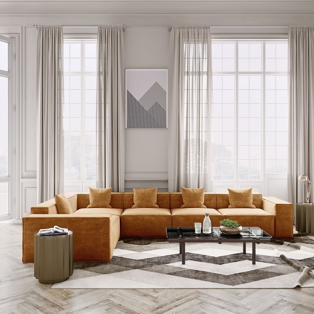 Metro Five Seater L Shape