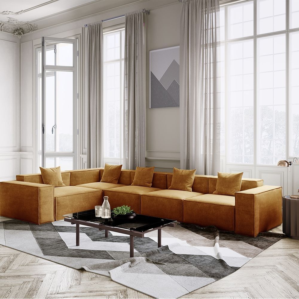 Metro Five Seater L Shape