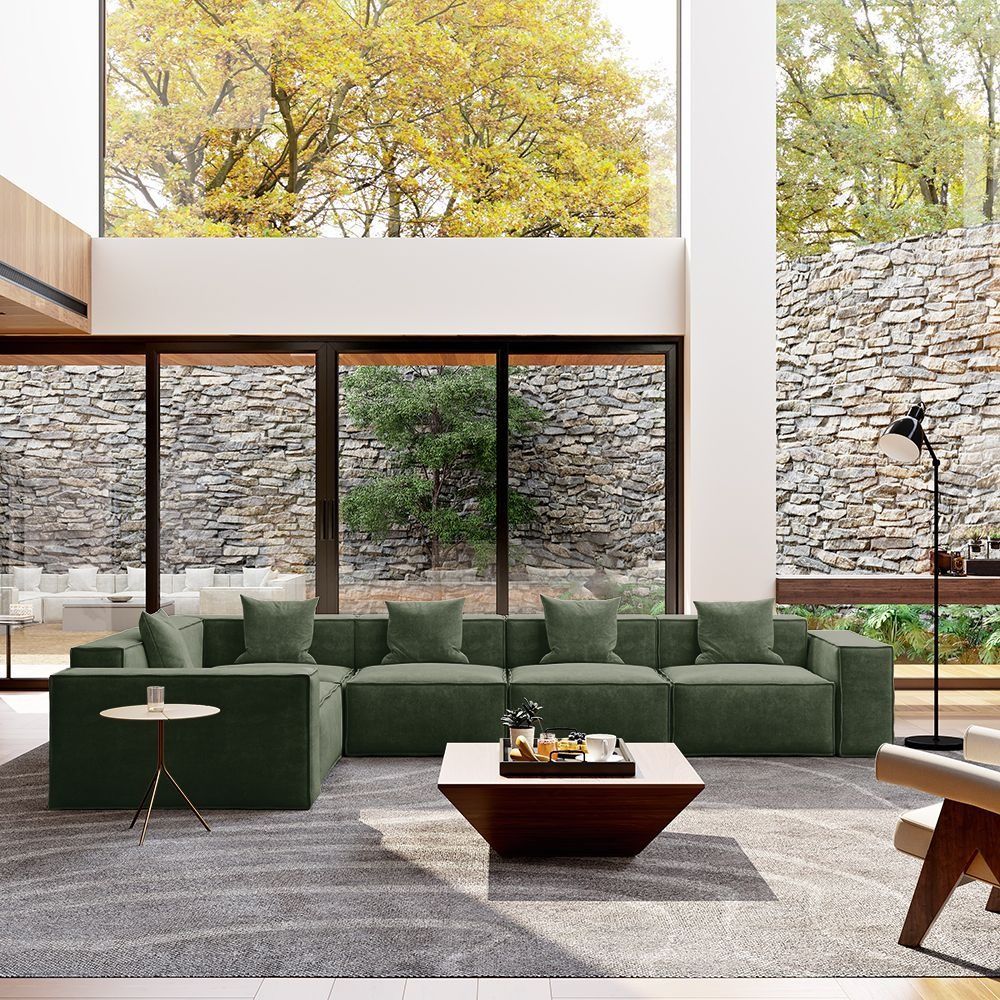 Metro Five Seater L Shape