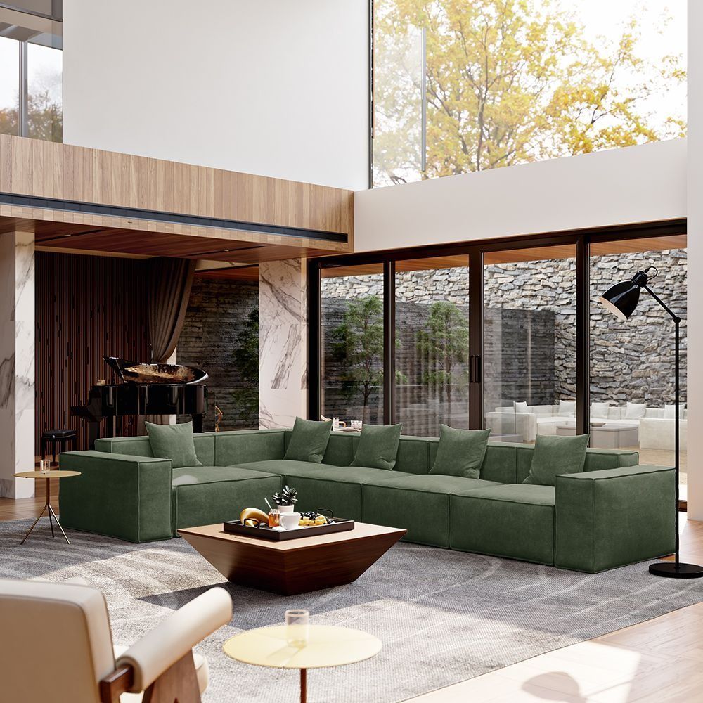 Metro Five Seater L Shape