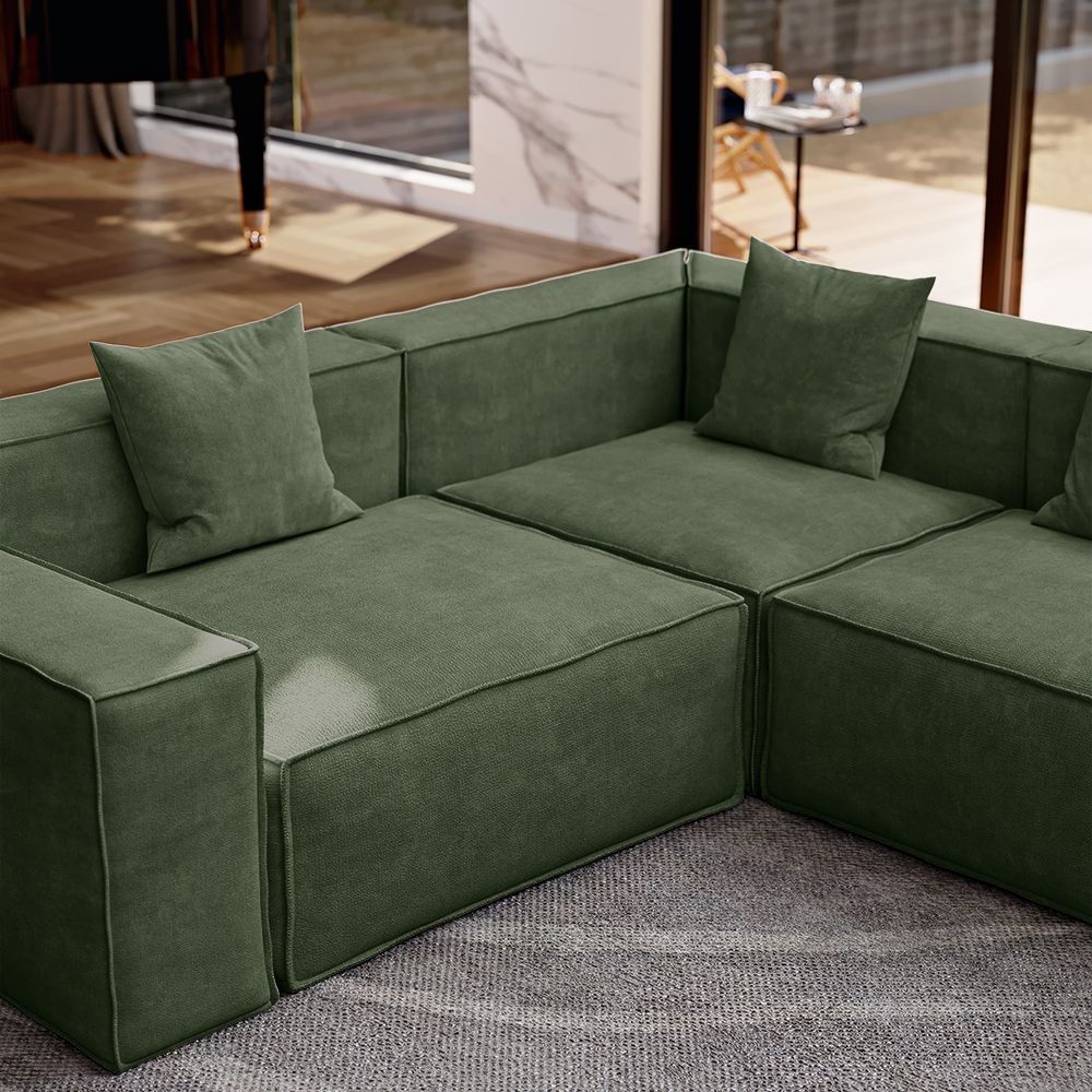 Metro Five Seater L Shape