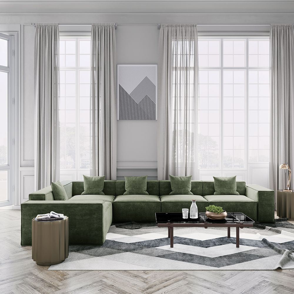 Metro Five Seater L Shape