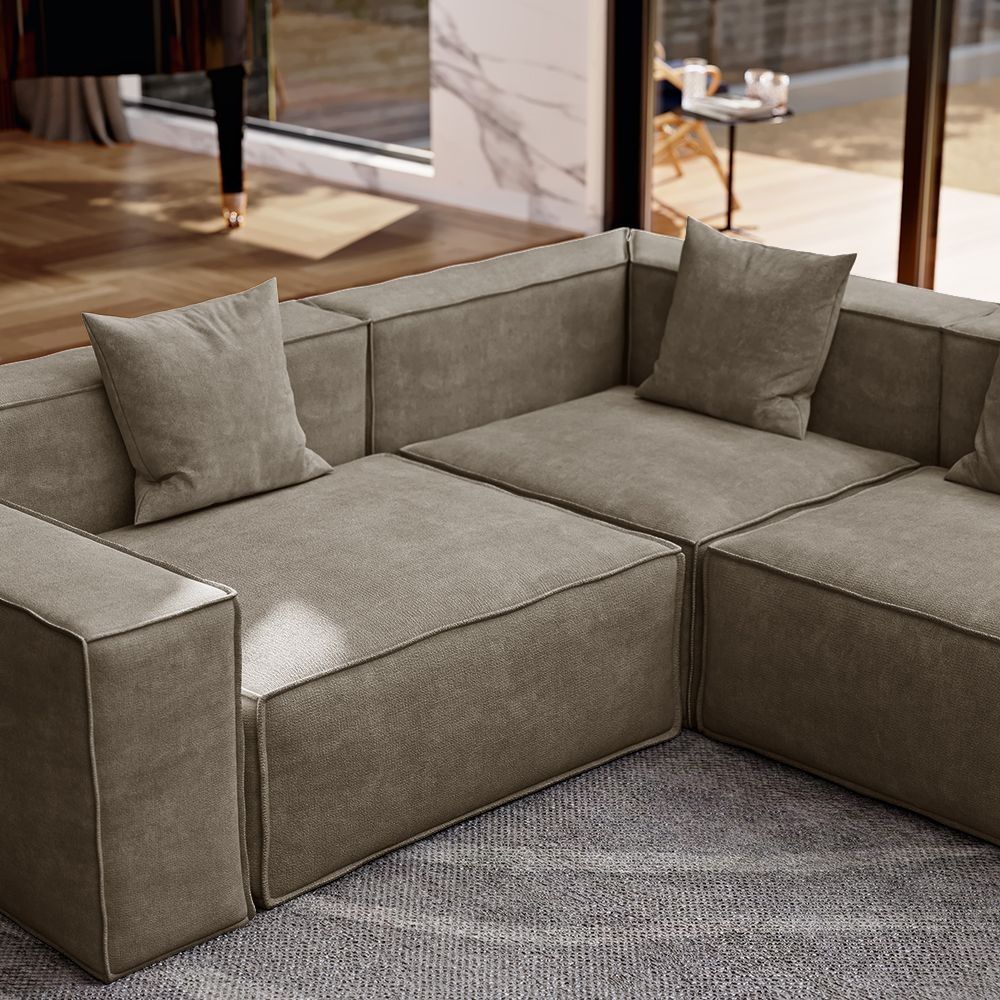 Metro Five Seater L Shape