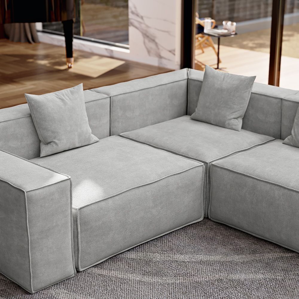 Metro Five Seater L Shape