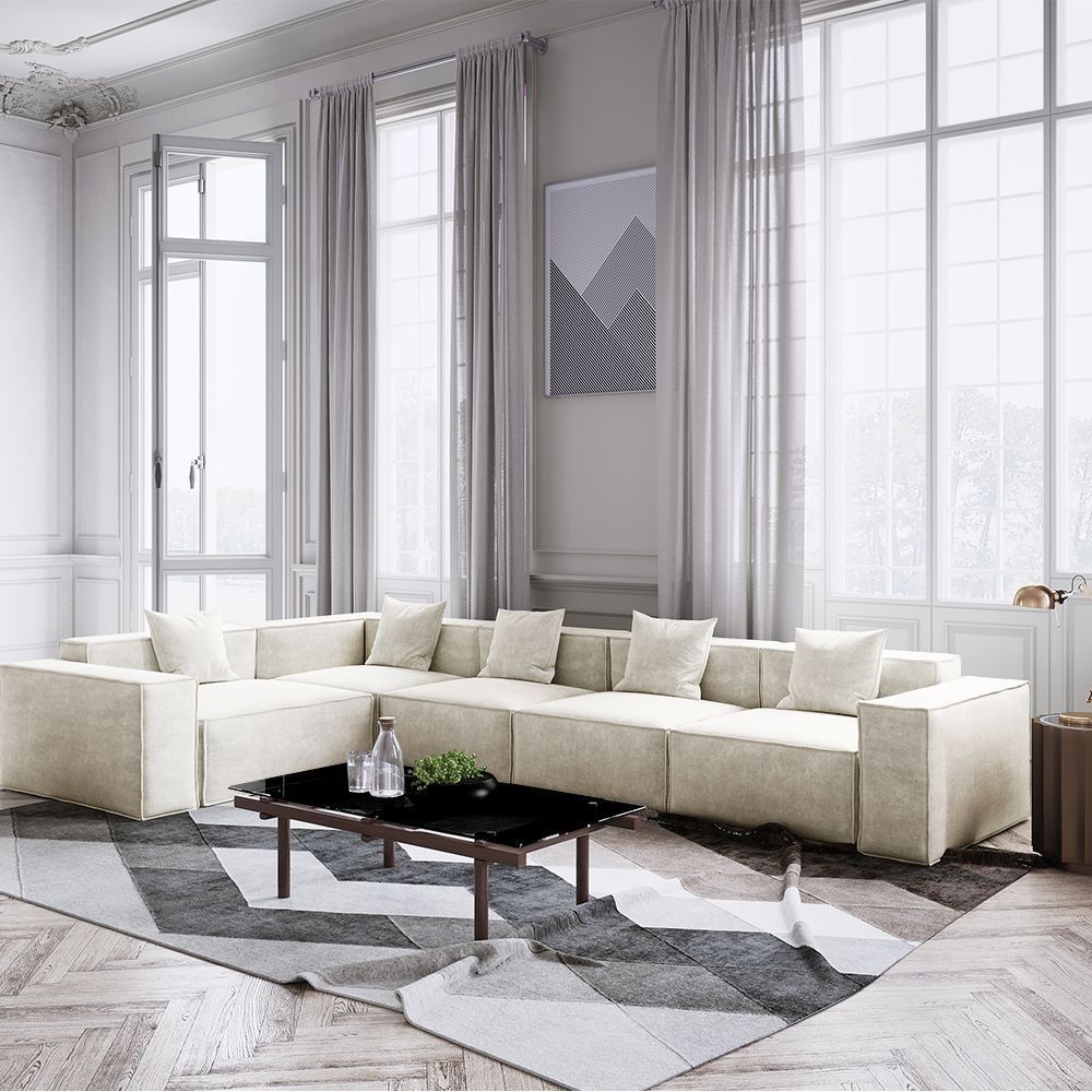 Metro Five Seater L Shape