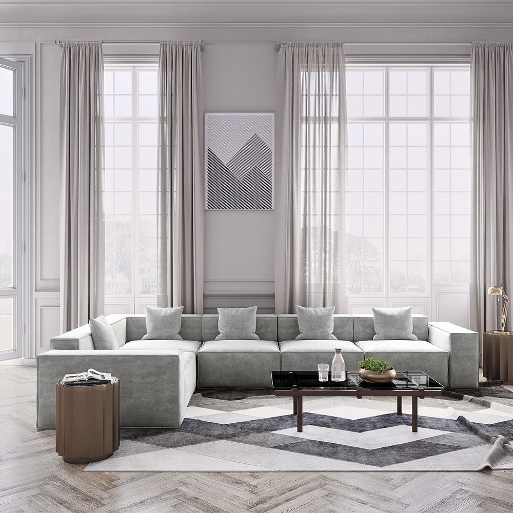 Metro Five Seater L Shape