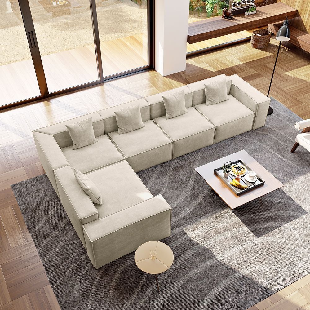 Metro Five Seater L Shape