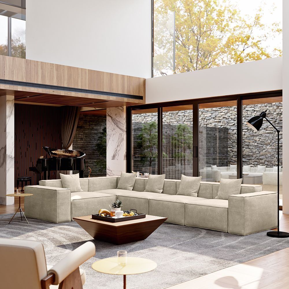 Metro Five Seater L Shape