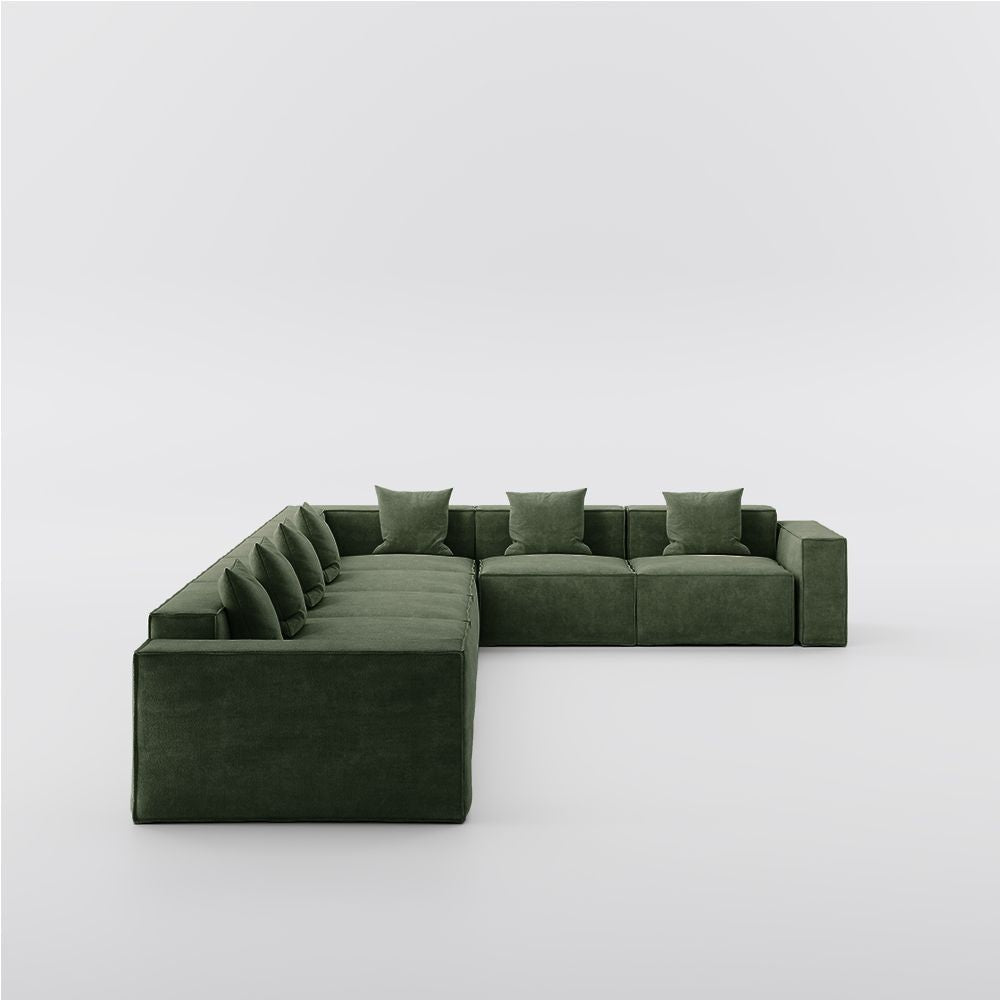 Metro Six Seater L Shape