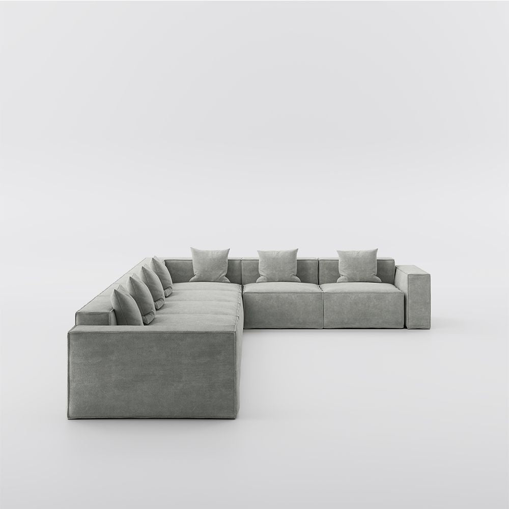 Metro Six Seater L Shape