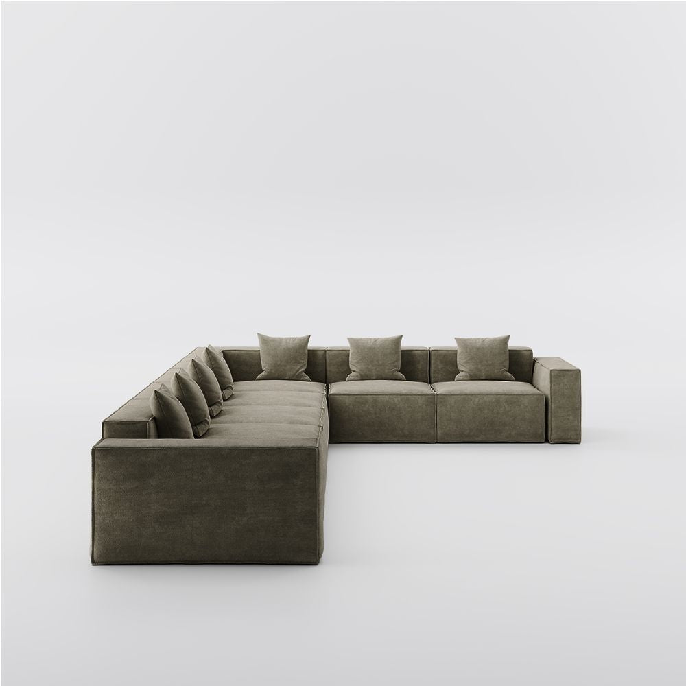 Metro Six Seater L Shape