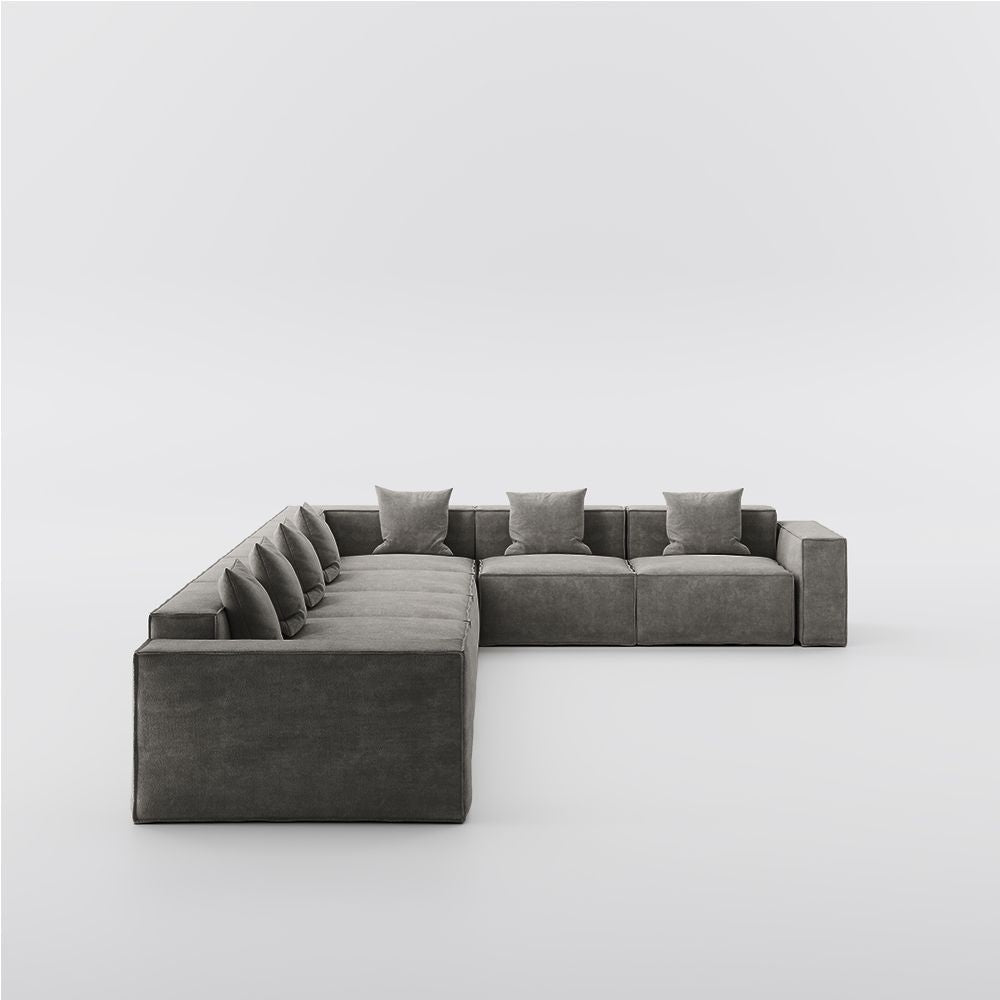 Metro Six Seater L Shape