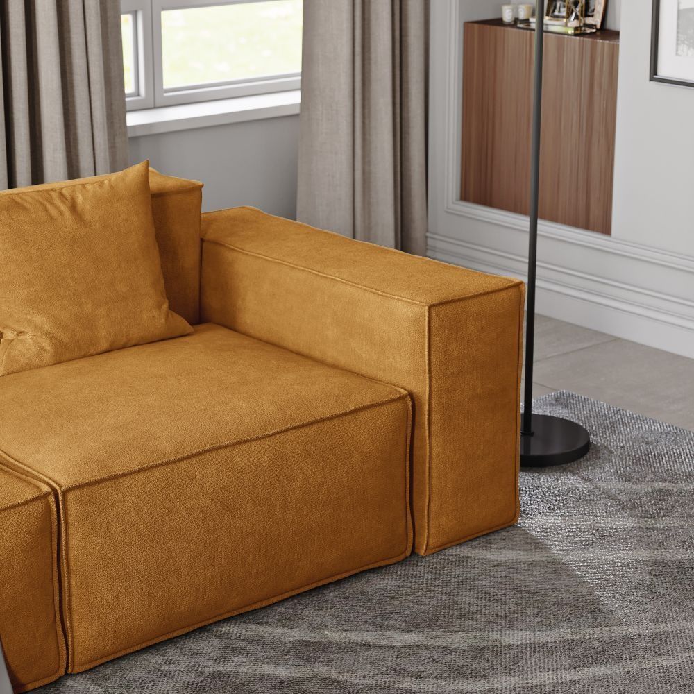 Metro Seven Seater L Shape with Ottoman