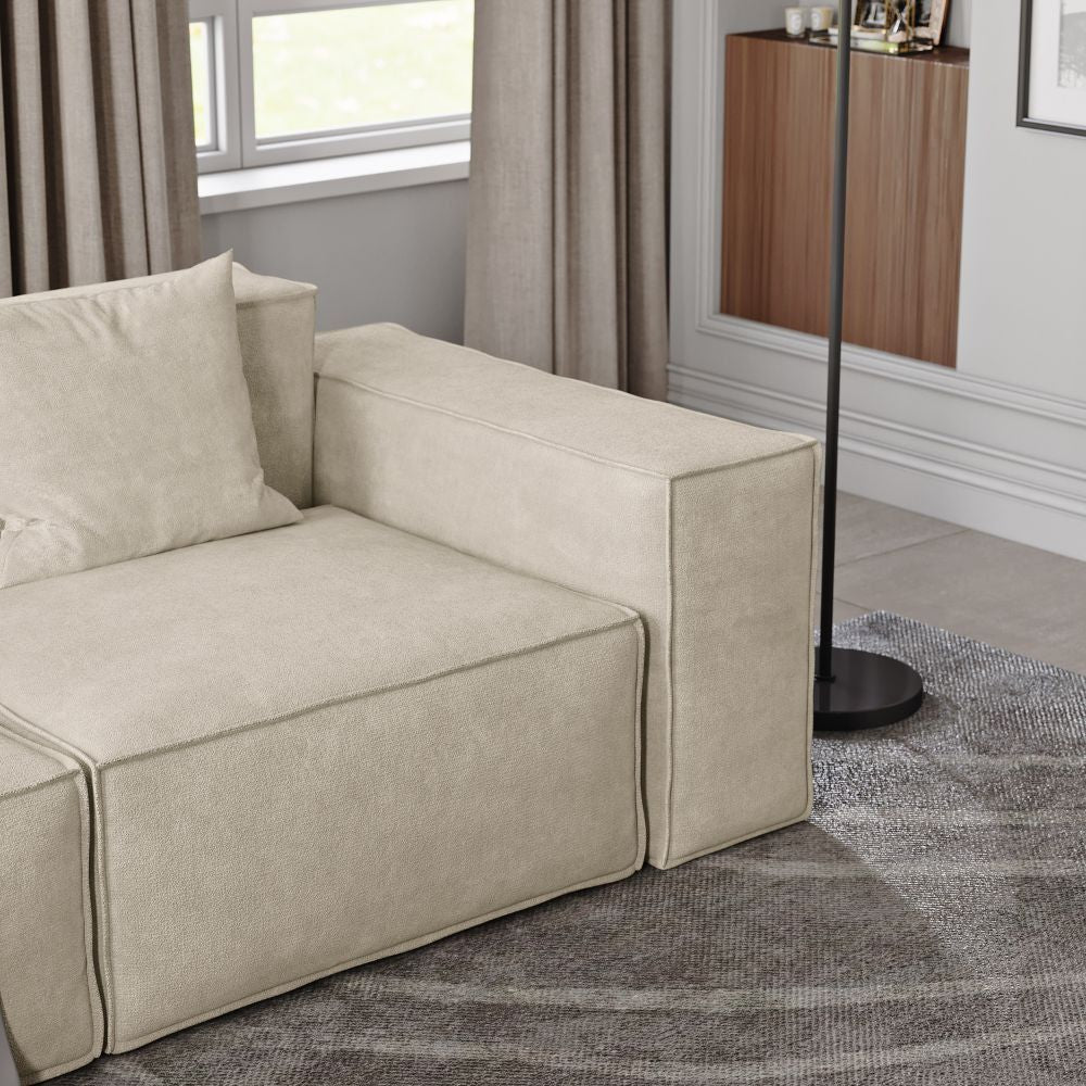Metro Seven Seater L Shape with Ottoman