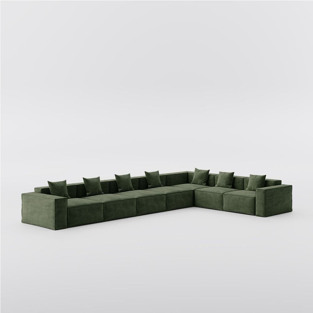 Metro Seven Seater L Shape