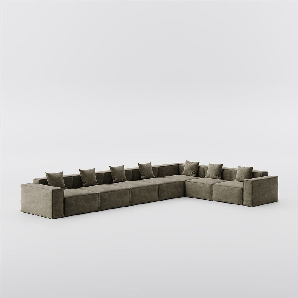 Metro Seven Seater L Shape