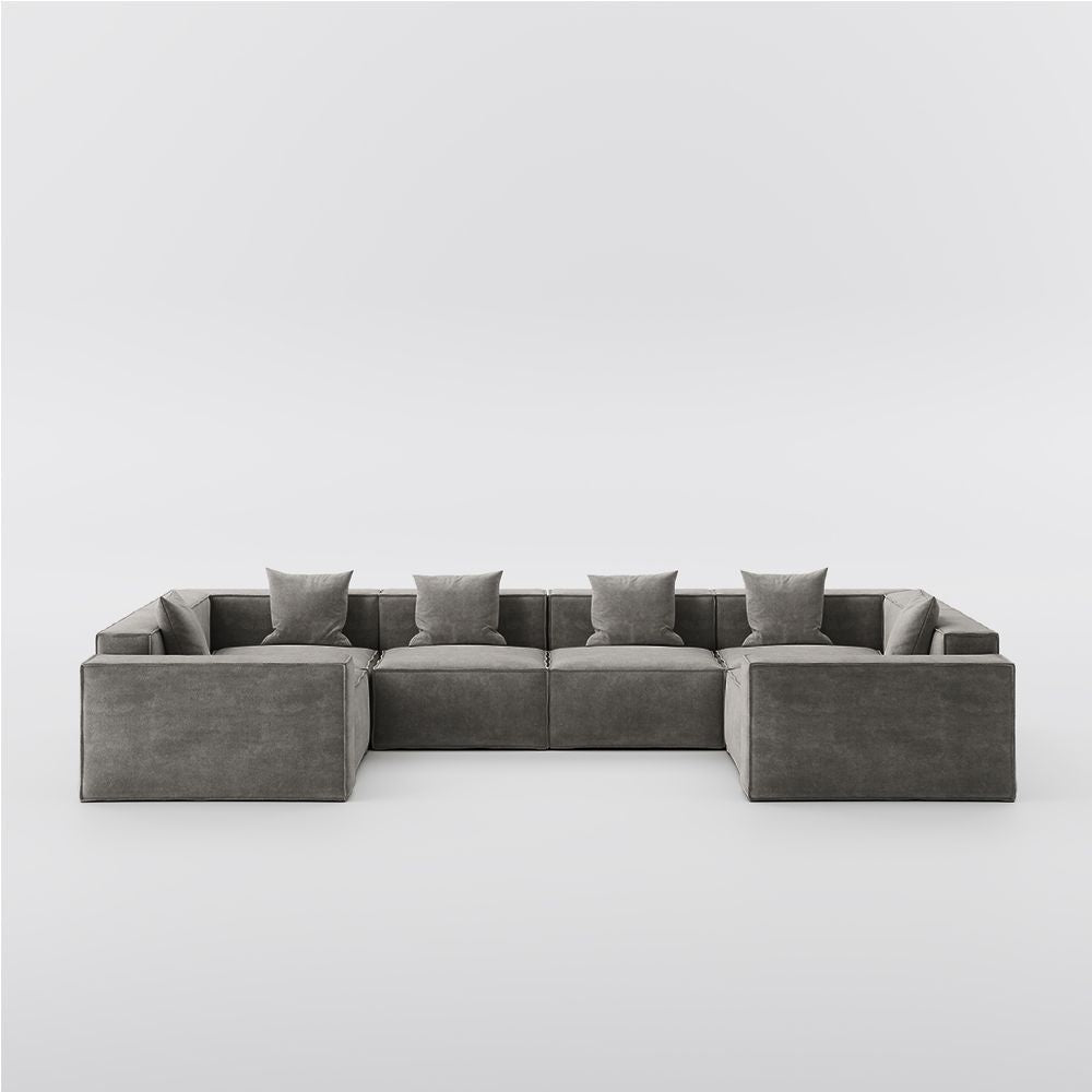 Metro Six Seater U Shape