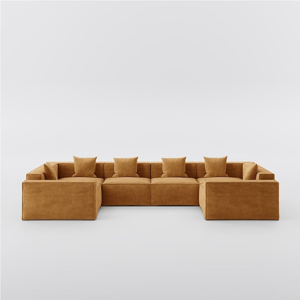 Metro Six Seater U Shape
