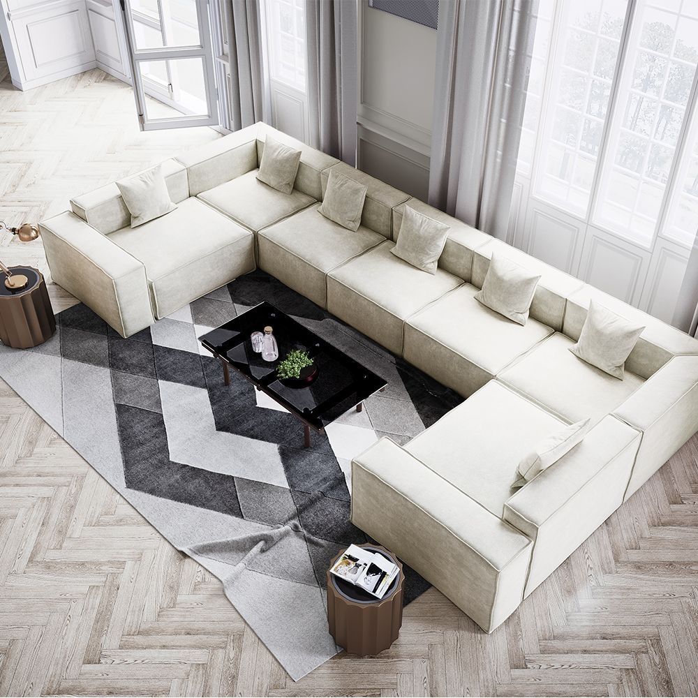 Metro Seven Seater U Shape