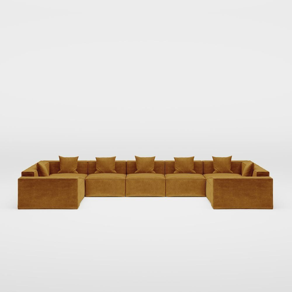Metro Seven Seater U Shape