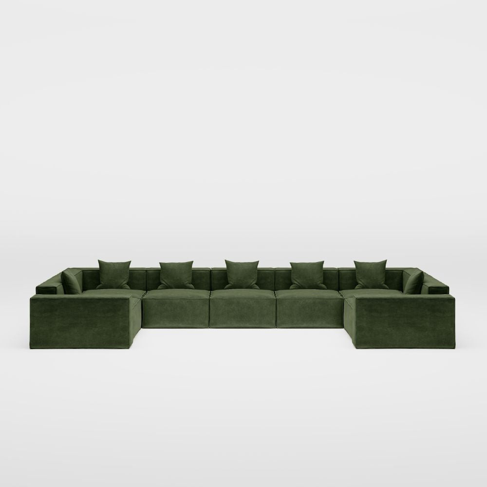 Metro Seven Seater U Shape