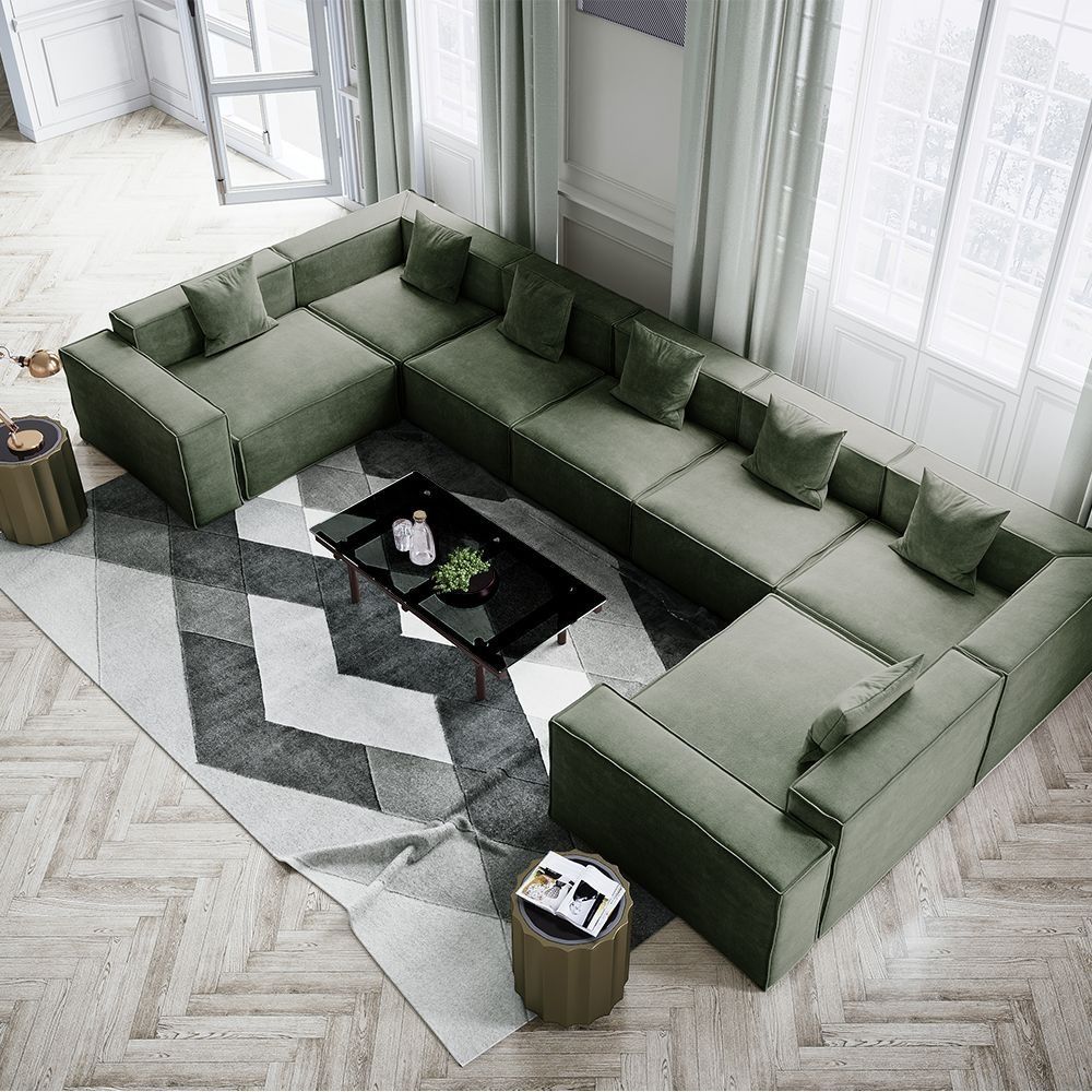 Metro Seven Seater U Shape