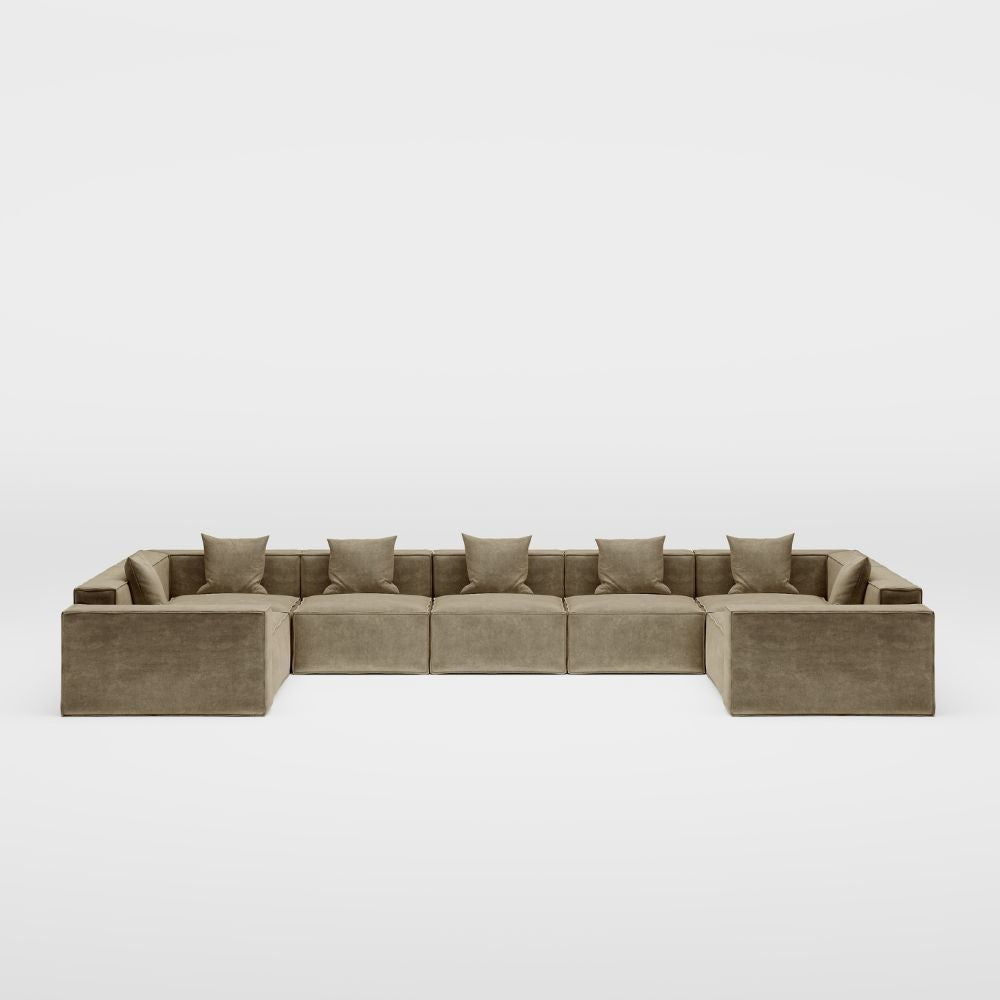 Metro Seven Seater U Shape