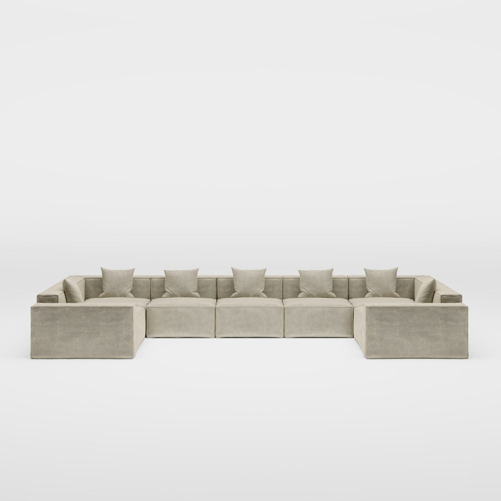 Metro Seven Seater U Shape