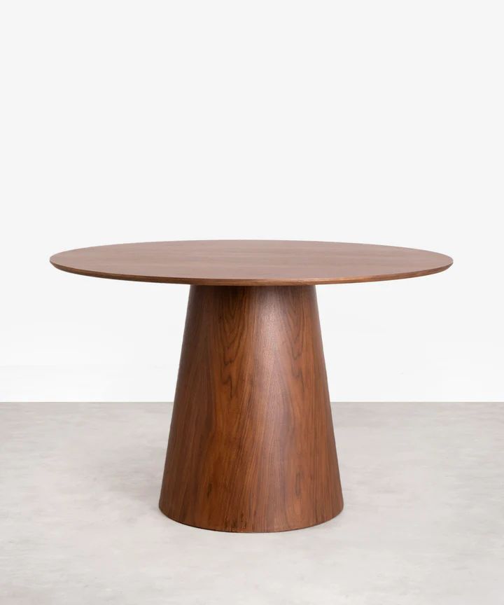 Drift Round Dinning Table (Brown)
