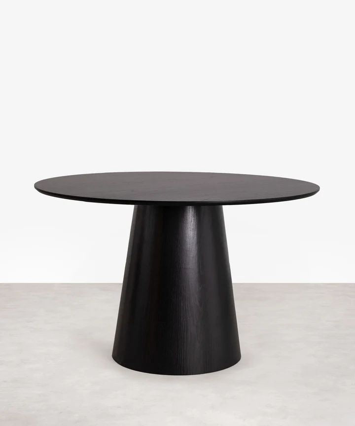 Drift Round Dinning Table (Black)