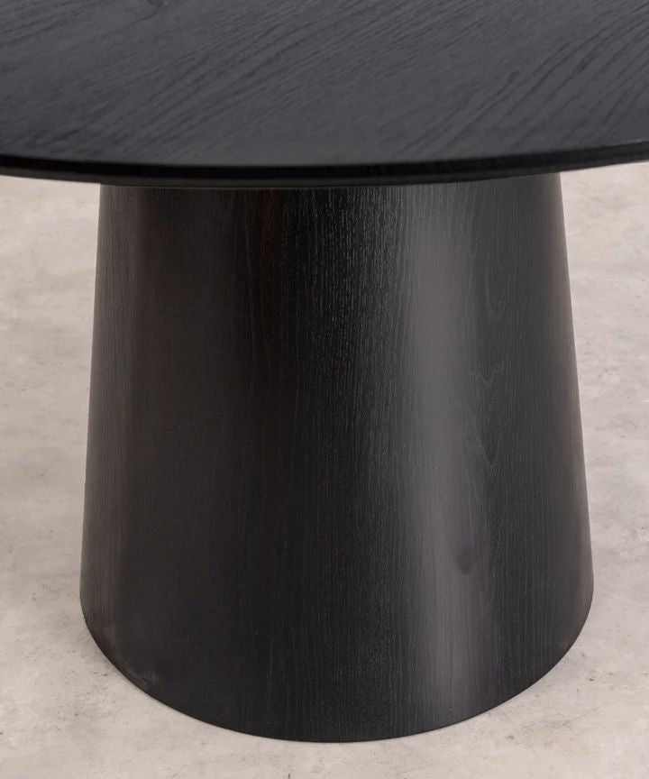 Drift Round Dinning Table (Black)
