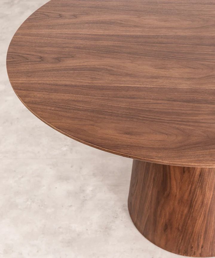 Drift Round Dinning Table (Brown)