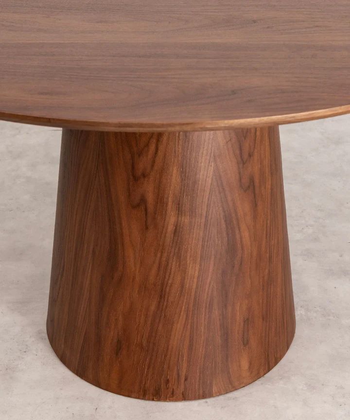 Drift Round Dinning Table (Brown)